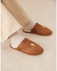 Polo Ralph Lauren - Klarence Slipper With Icon Logo - Lyst