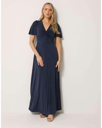Long Tall Sally - Twist Front Maxi Dress - Lyst