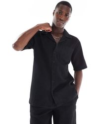 Sol Beach - Waffle Short Sleeve Beach Shirt - Lyst