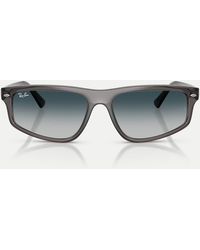Ray-Ban - Rb2225 Irregular Sunglasses With Lens - Lyst