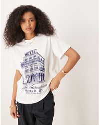 ASOS - Regular Fit T-shirt With Florentina Graphic - Lyst