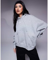 Nike - Felpa Oversize Con Coulisse - Lyst