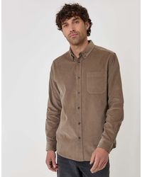 Threadbare - Regular Fit Cotton Corduroy Shirt - Lyst