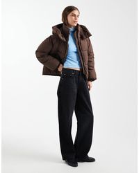 ONLY - Hooded Puffer Jacket - Lyst