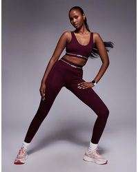 adidas Originals - Adidas Training Hyperglam Linear Full Length leggings - Lyst