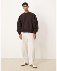 ASOS - Tapered Sweatpants Scuba-style Fabric - Lyst