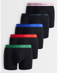Tommy Hilfiger - Signature Cotton 5 Pack Boxer Briefs - Lyst
