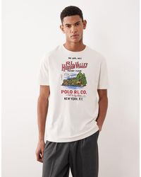 Polo Ralph Lauren - Hudson Valley Print Custom Fit T-shirt - Lyst