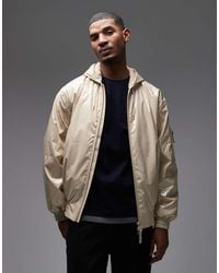 Rains - 17270 Lohja Waterproof Insulated Hooded Bomber Jacket - Lyst