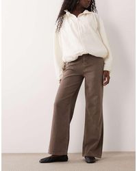 New Look - Adalae Wide Leg Jean - Lyst