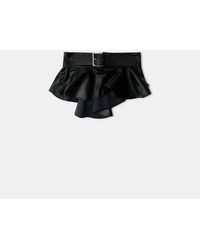 Stradivarius - Leather Effect Skirt Belt - Lyst