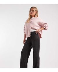 Only Petite - Lichtgewicht Gebreide Broek - Lyst