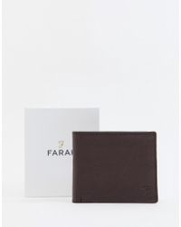 Ellesse Wallet In Blue For Men Lyst - farah bi fold wallet in brown leather lyst
