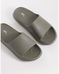 ASOS - Chunky Slides - Lyst