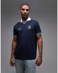 Tommy Hilfiger - V Neck Pique Relaxed Fit Polo Shirt - Lyst