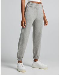 Pantaloni da jogging Bershka da donna - Fino al 35% di sconto | Lyst