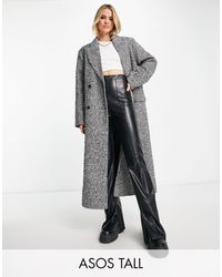 ASOS - Asos design tall - cappotto dad fit sale e pepe - Lyst