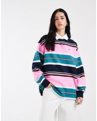 Tommy Hilfiger - Relaxed Fit Rugby Shirt - Lyst