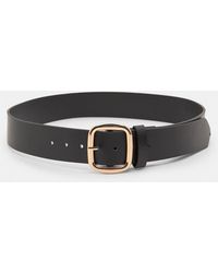 Pull&Bear - Belt With Square Buckle - Lyst