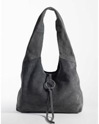Mango - Schultertasche aus 100 % leder - Lyst