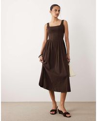 Cotton On - Corset Style Drop Waist Maxi Dress - Lyst