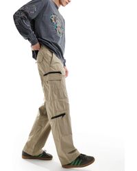 Weekday - Magic Workwear Trousers With Zips - Lyst