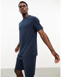 Calvin Klein - – pyjama mit t-shirt und shorts - Lyst
