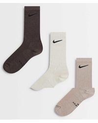 Nike - Everyday Elevate 3 Pack Crew Socks - Lyst