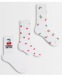 Vero Moda - Set Van 3 Paar Sportsokken - Lyst
