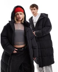 Collusion - Unisex Maxi Puffer Jacket With Hood - Lyst