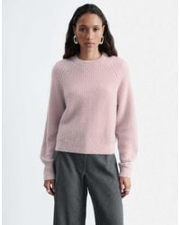 & Other Stories - Mohair Blend Jumper With Cable Detail - Lyst