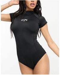 Billabong - Tropic Short Sleeve Surf Swimsuit - Lyst