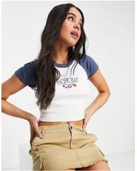 T-shirts Pull&Bear pour femme | Réductions en ligne jusqu'à 70 % | Lyst