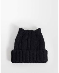 Collusion - Fluffy Ear Beanie - Lyst