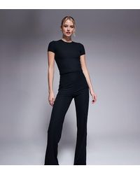 4505 - Tall Rib Wide Leg Dance Pant - Lyst