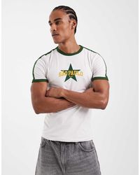 ASOS - Muscle Fit T-Shirt Met Grafische Sao Paulo-Print - Lyst