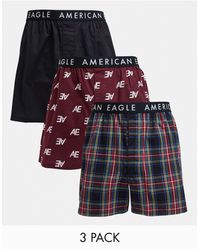 American Eagle 3pack Boxer Shorts Underwear - Multicolour