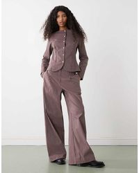 Reclaimed Vintage - Wide Leg Pants - Lyst