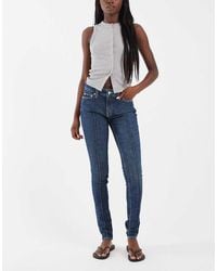 Tommy Hilfiger - Tommy Girl Skinny Jeans With Seam Detail - Lyst