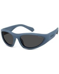 Polaroid Sunglasses - Sporty Wrap Sunglasses With Polarized Lenses - Lyst