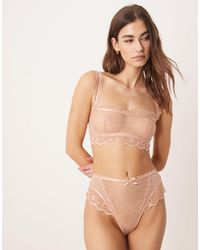 ASOS - – ivy – brasilianischer slip aus durchgängiger spitze - Lyst