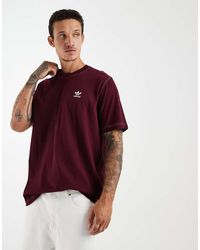 adidas Originals - Trefoil Essentials Contrast Stitch T-shirt - Lyst