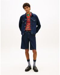 Tommy Hilfiger - Jaimie Relaxed Skater Denim Shorts - Lyst