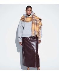 ASOS - Curve Tailo Clean Waistband Faux Leather Pencil Skirt - Lyst