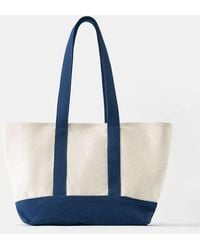 Pull&Bear - Canvas Tote Tas - Lyst