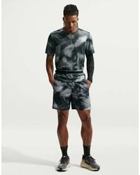 Nike - Miler Dri-Fit 7 Inch Brief Lined Printed Shorts - Lyst