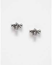 Kingsley Ryan - – ohrstecker aus sterling mit bienenmotiv - Lyst