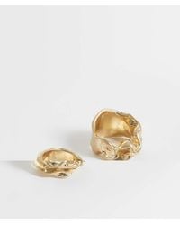Weekday - Twist Detail Ring 2-pack - Lyst