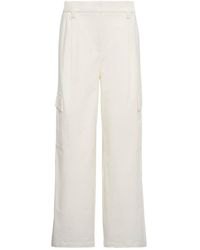 Calvin Klein - Cotton Stretch Cargo Pants - Lyst