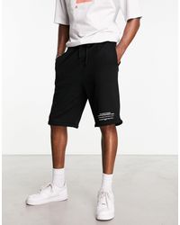 Collusion - 2 In 1 jogger Shorts In Black - Lyst